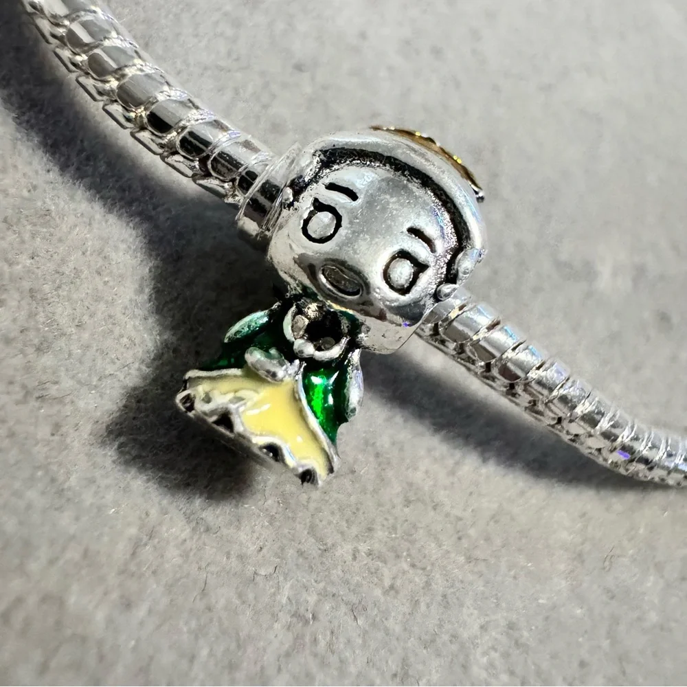 Disney Princess Tiara Bead Charm fits‎ PANDORA Bracelet